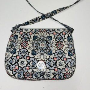 Vera Bradley Hipster Crossbody Bag Purse with Clutch Floral Design RN 156007